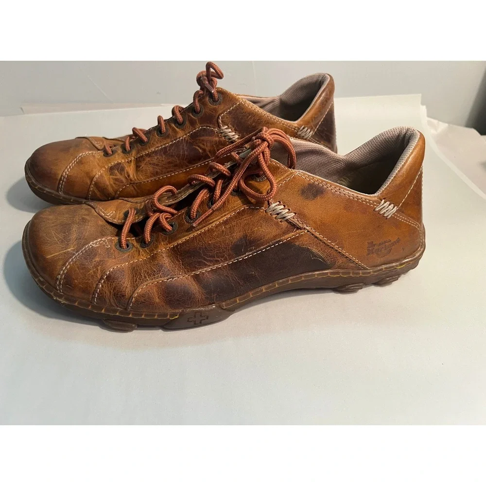 Dr. Doc Martens Air Wair 11469 Casual Distressed Brown Leather Mens SZ11M